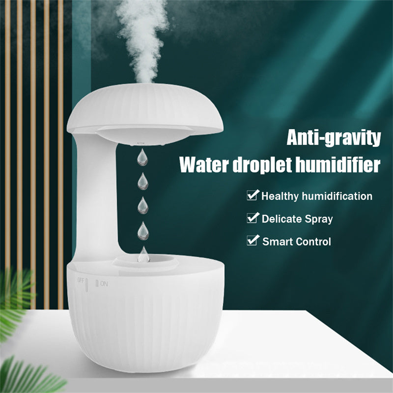 Anti-Gravity Kinetic Humidifier & Digital Clock: NAVANZA™
