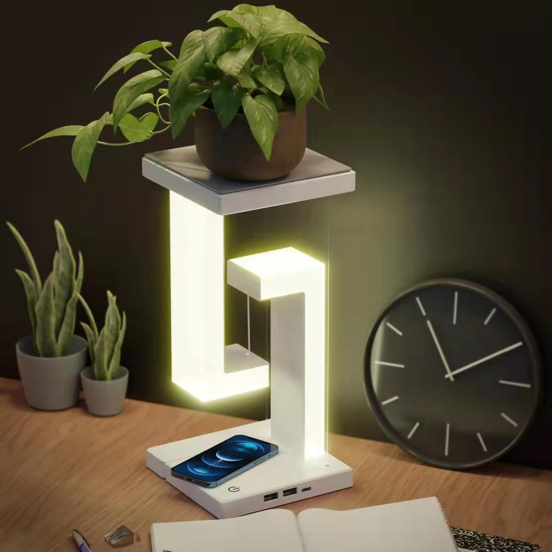 The Gravity-Defying Charging Lamp| NAVANZA™ Aura-Lift