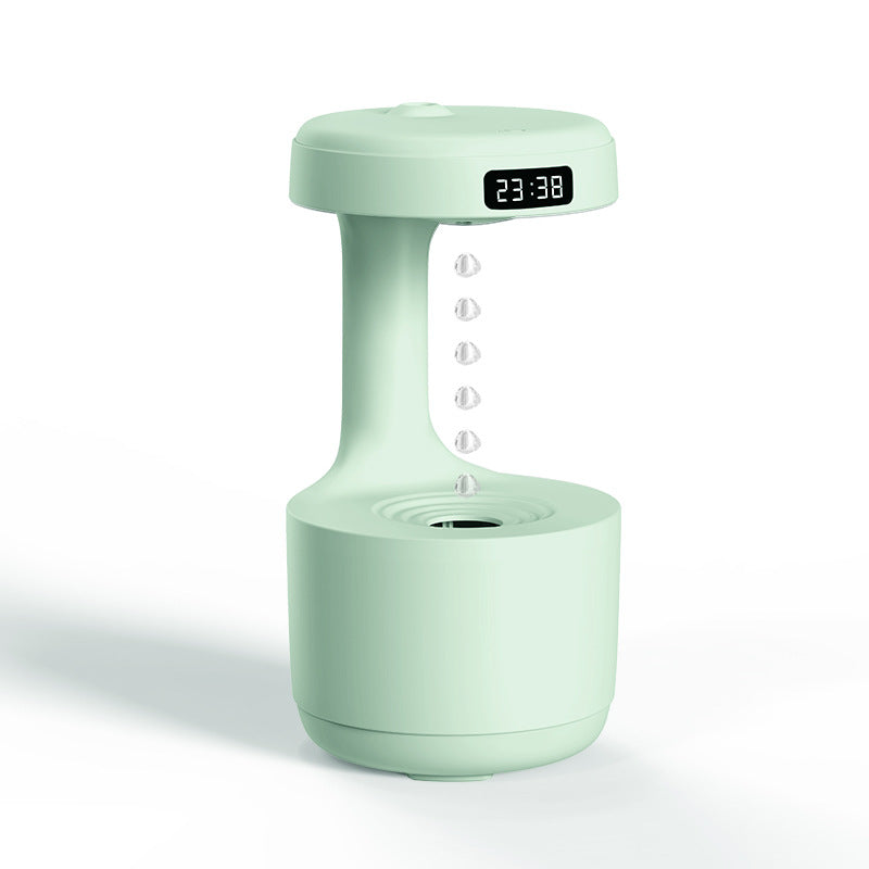 Anti-Gravity Kinetic Humidifier & Digital Clock: NAVANZA™