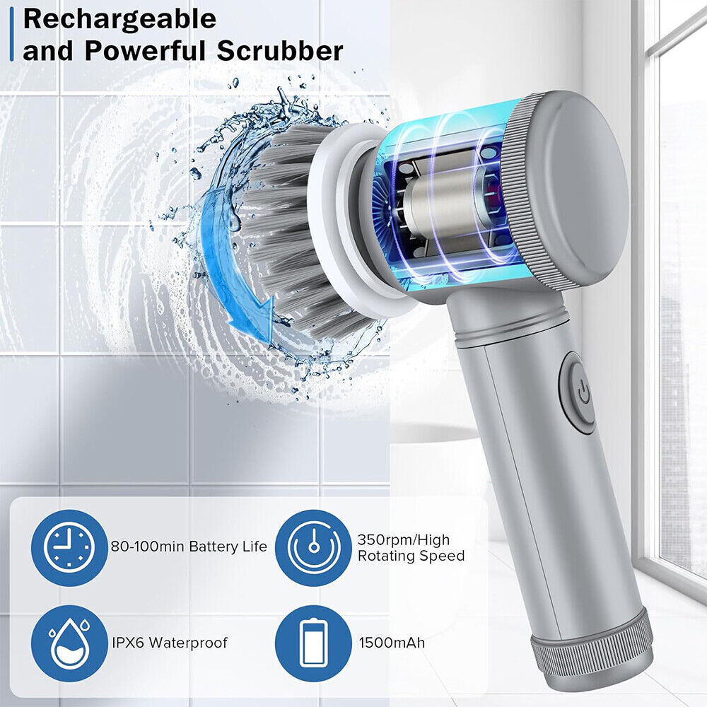 NAVANZA 5-IN-1 PRO POWER SCRUBBER