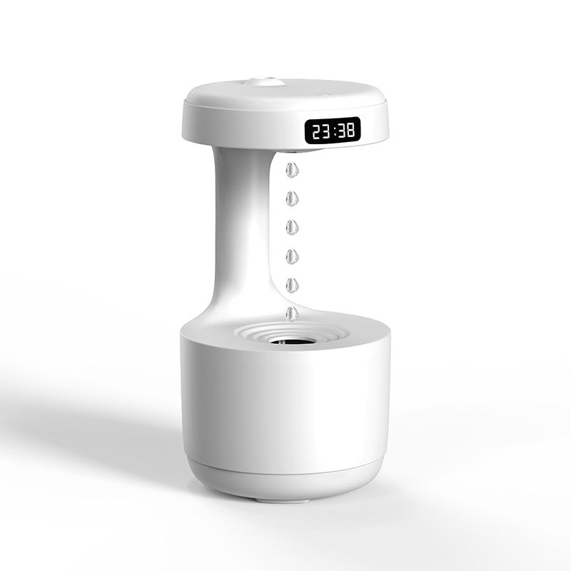Anti-Gravity Kinetic Humidifier & Digital Clock: NAVANZA™
