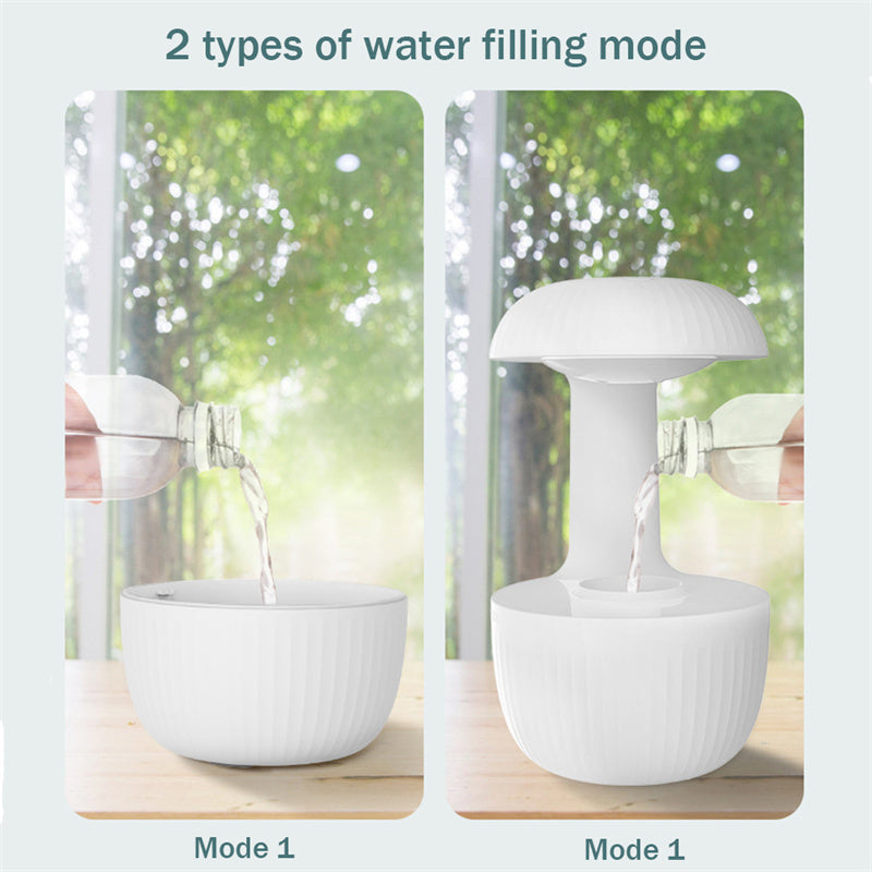 Anti-Gravity Kinetic Humidifier & Digital Clock: NAVANZA™