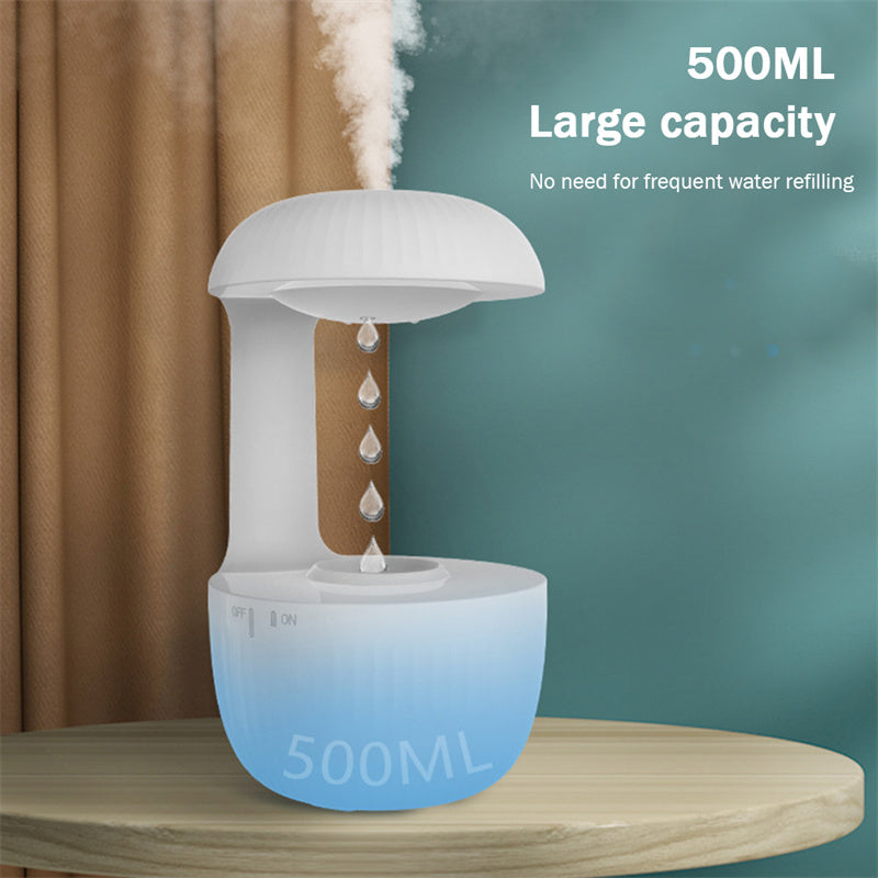 Anti-Gravity Kinetic Humidifier & Digital Clock: NAVANZA™