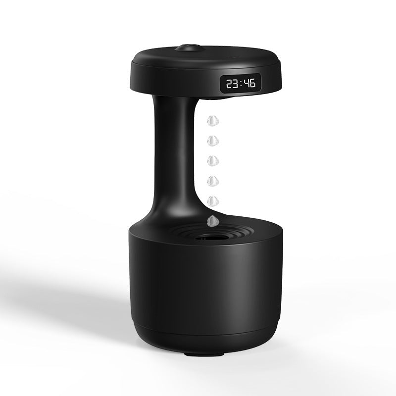 Anti-Gravity Kinetic Humidifier & Digital Clock: NAVANZA™