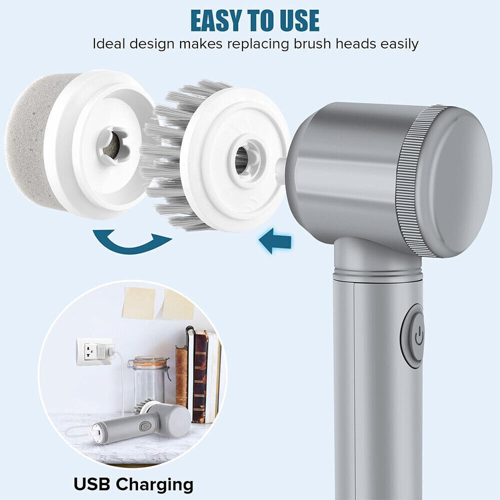 NAVANZA 5-IN-1 PRO POWER SCRUBBER