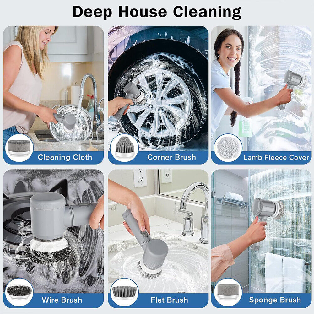 NAVANZA 5-IN-1 PRO POWER SCRUBBER